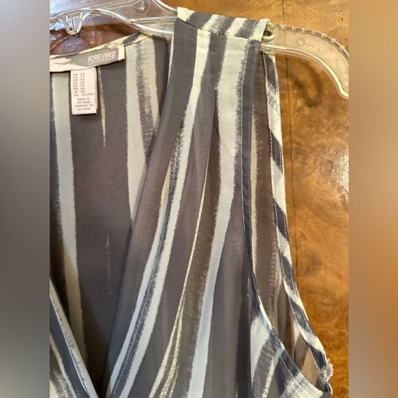 Forever 21 striped casual blouse - Picture 3 of 7